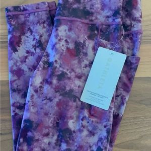 Athleta Salutation Stash Leggings 7/8 length